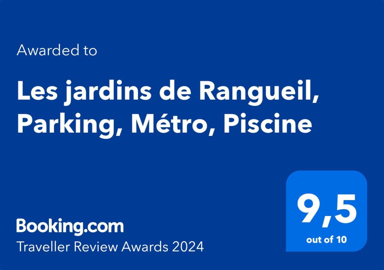 Apartamento Les Jardins De Rangueil, Parking, Metro, Piscine Toulouse Exterior foto