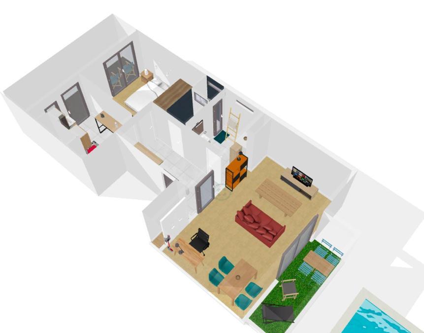 Apartamento Les Jardins De Rangueil, Parking, Metro, Piscine Toulouse Exterior foto